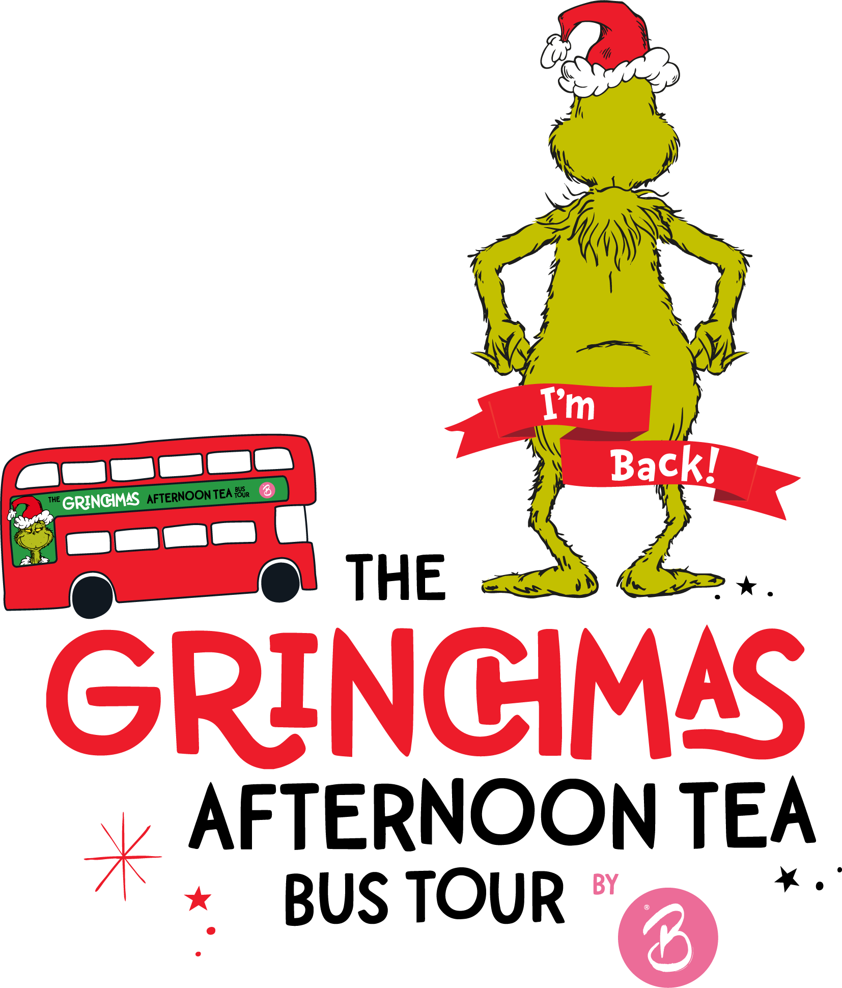 Grinch Afternoon Tea Bus Tour