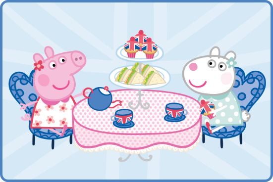 Peppa Pig Afternoon Tea Bus Tour
