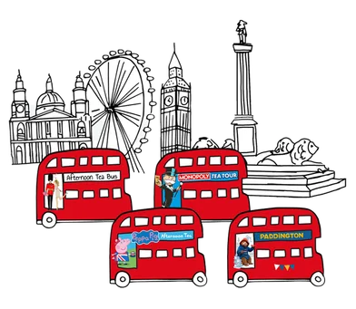 London bus tours graphic