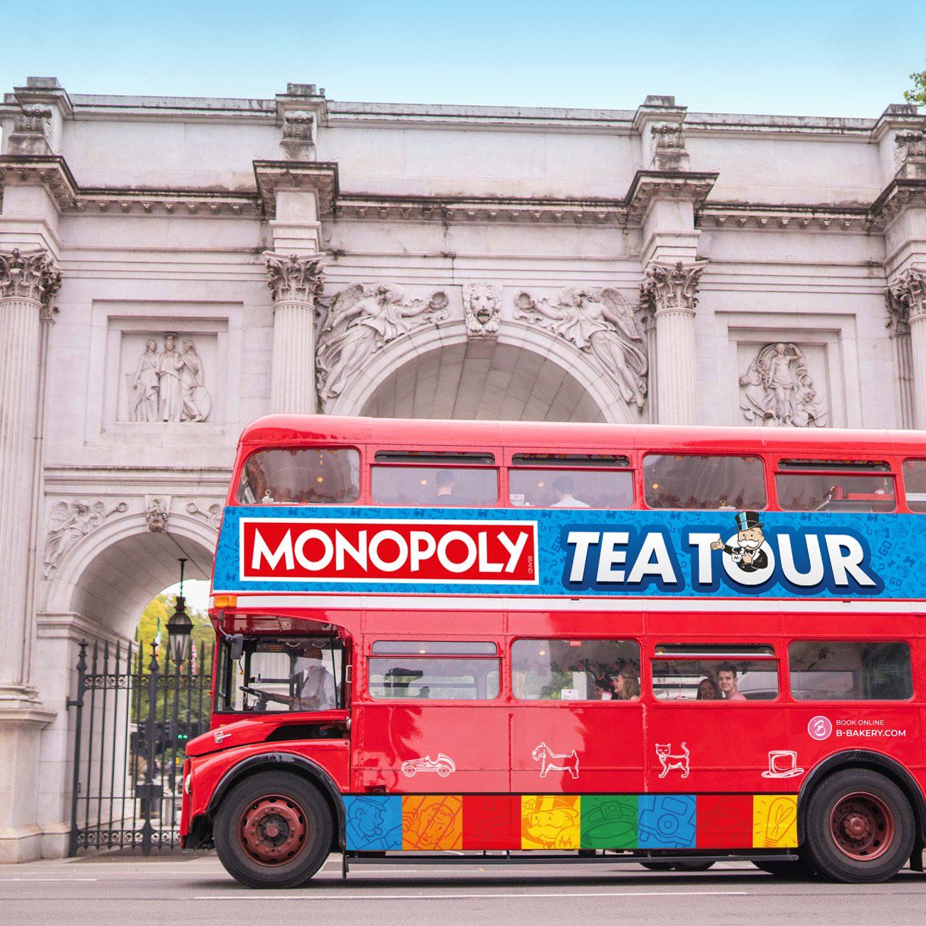 Half-term Activities in London: MONOPOLY Tea Tour