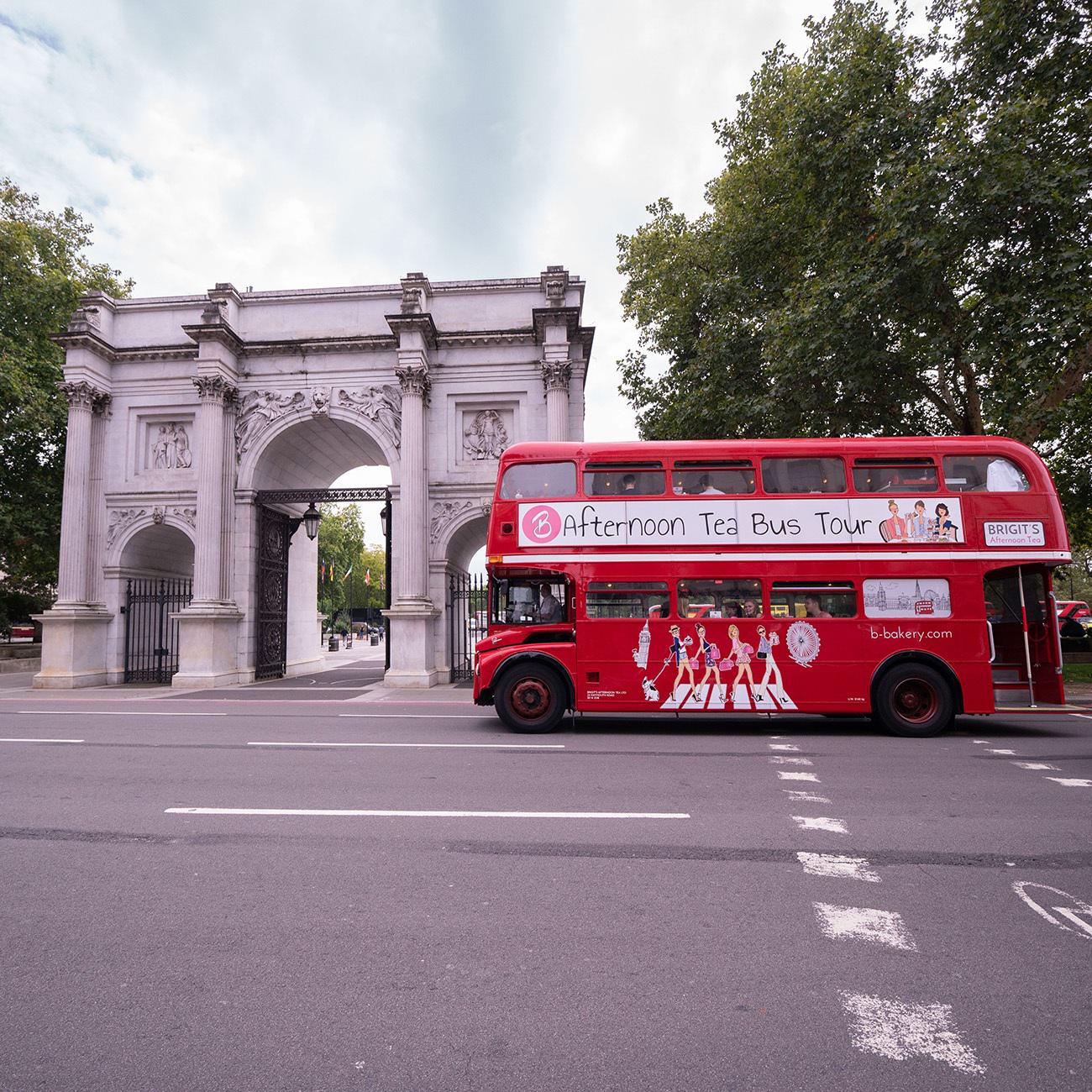 Half-term activities in London - Classic Afternoon Tea Bus Tour