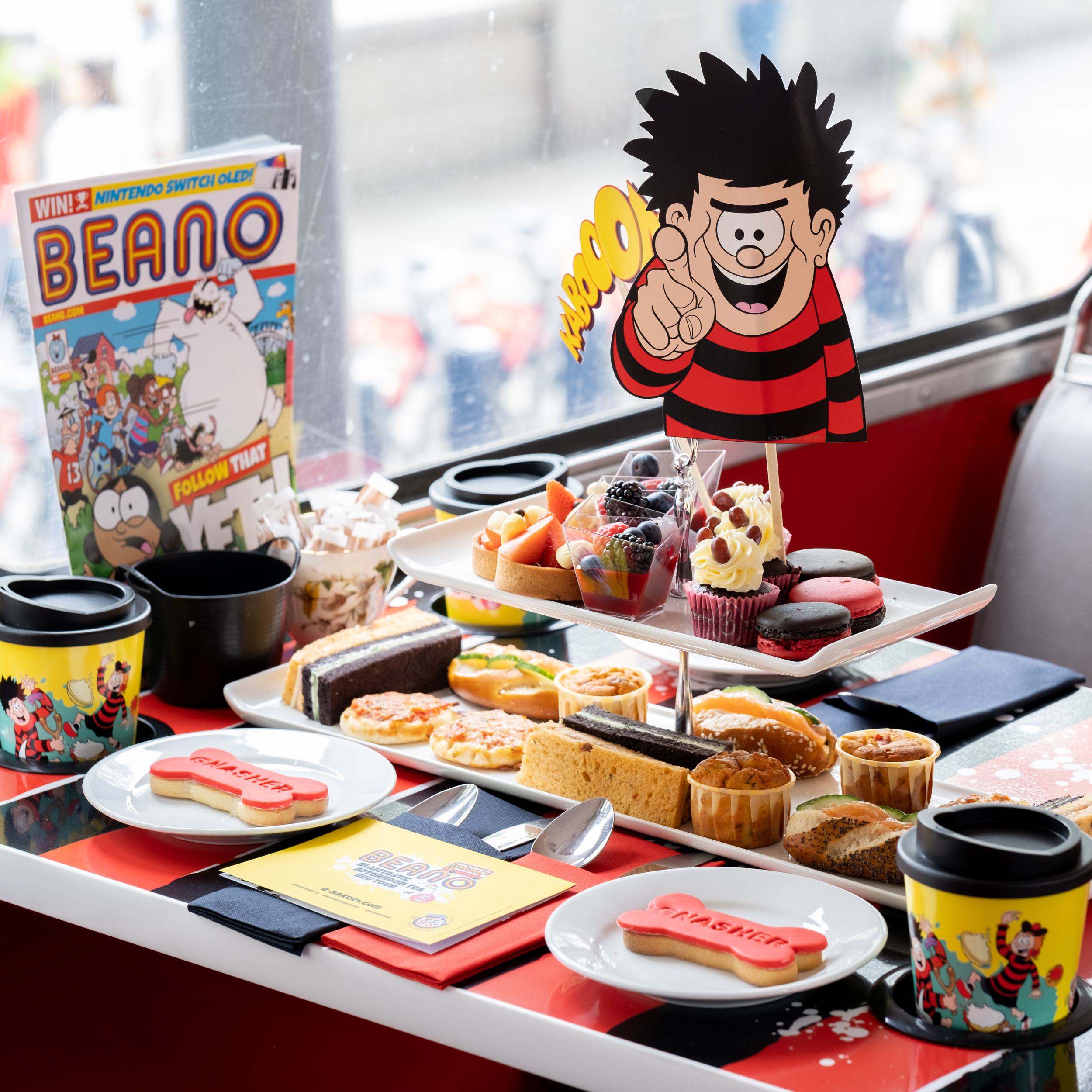 Beano Afternoon Tea Bus Tour launches for Summer 2023