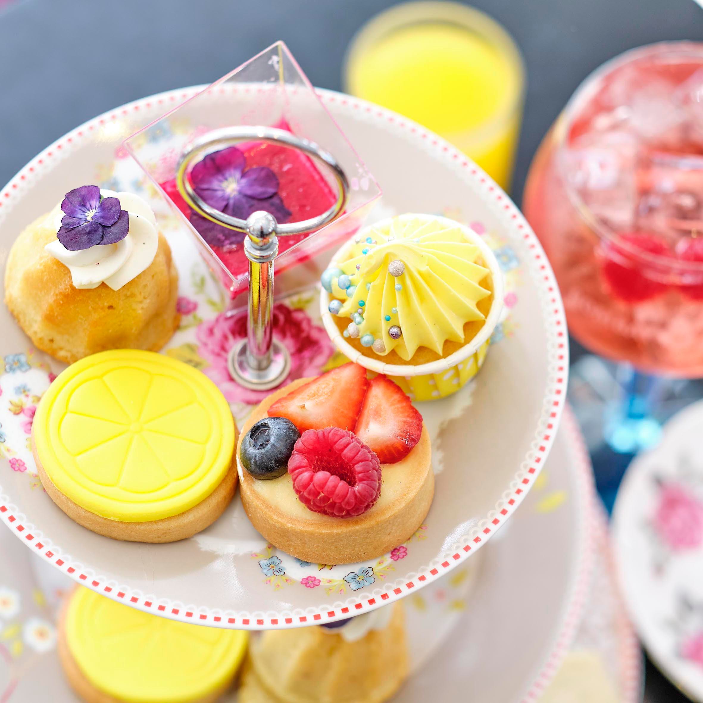 Fun things to do in summer in London - Bombay Sapphire Gin Afternoon Tea