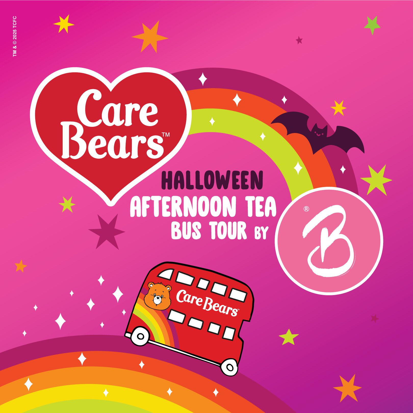 Care Bears Halloween Afternoon Tea Bus Tour