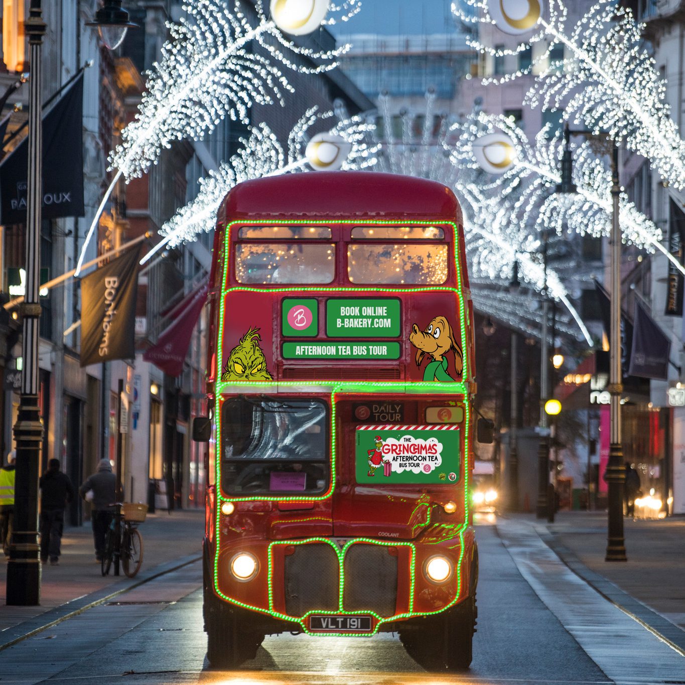 Christmas Holidays in London: Grinchmas Bus Tour