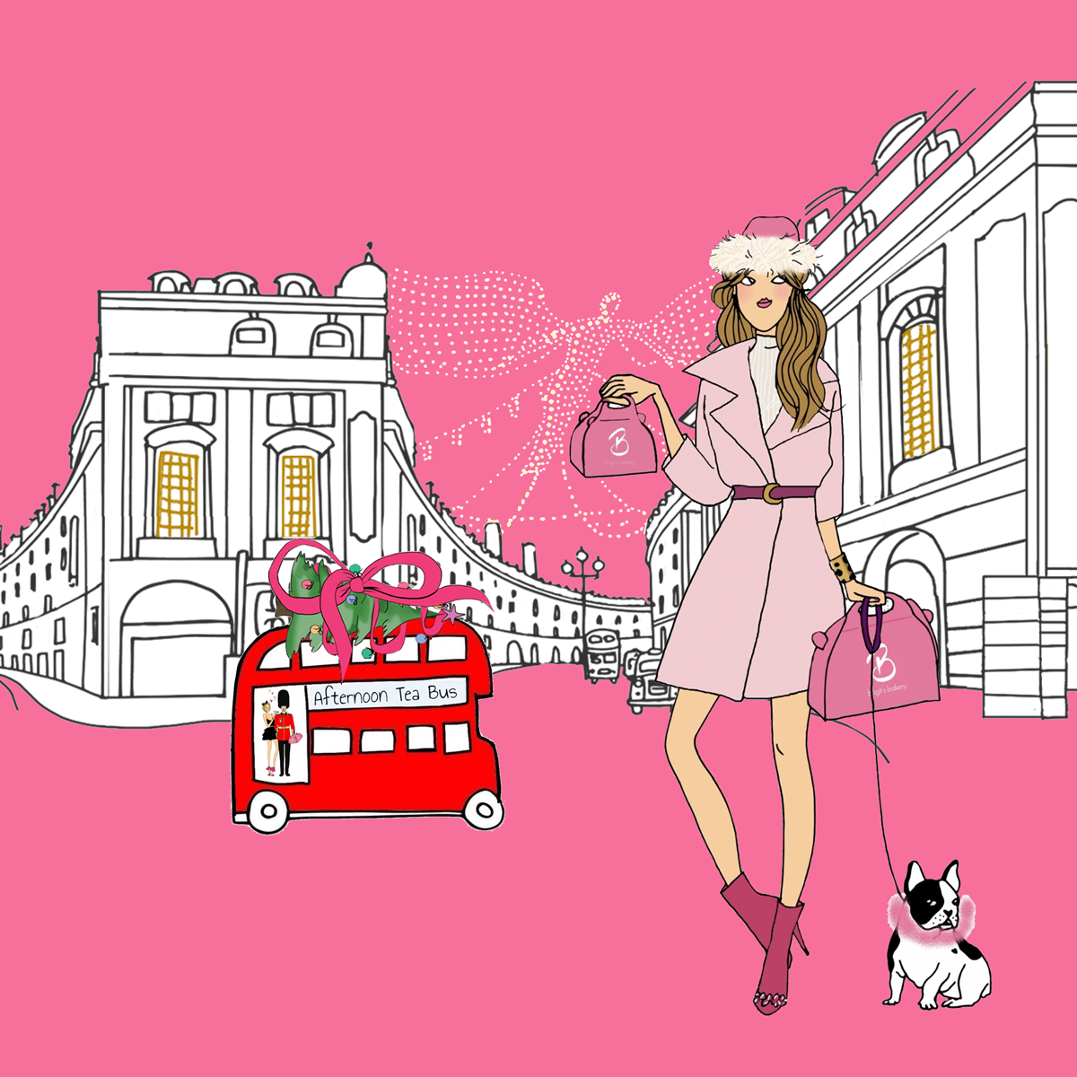 The Best Afternoon Tea London Kids Tours: Christmas Lights Bus Tour