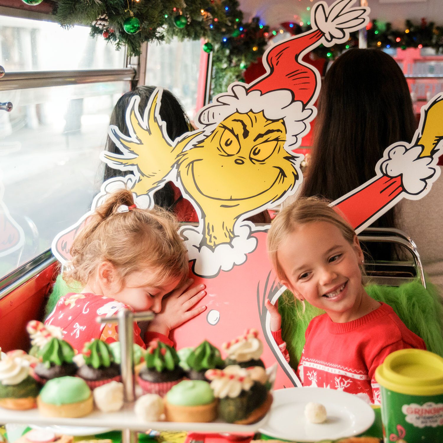 Christmas Afternoon Tea Ideas: Grinch Afternoon Tea Bus Tour