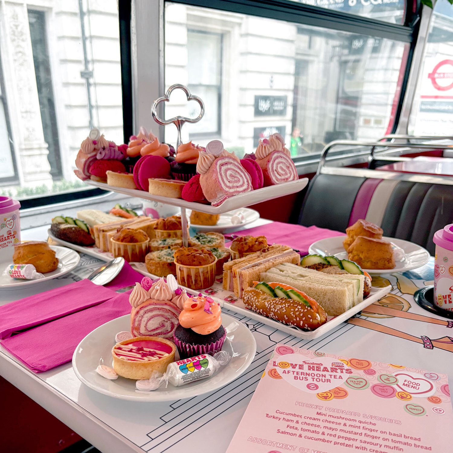 LOVE HEARTS Afternoon Tea Bus Tour - Feb & March 2025