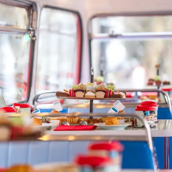 Monopoly London Tour Afternoon Tea Bus 3