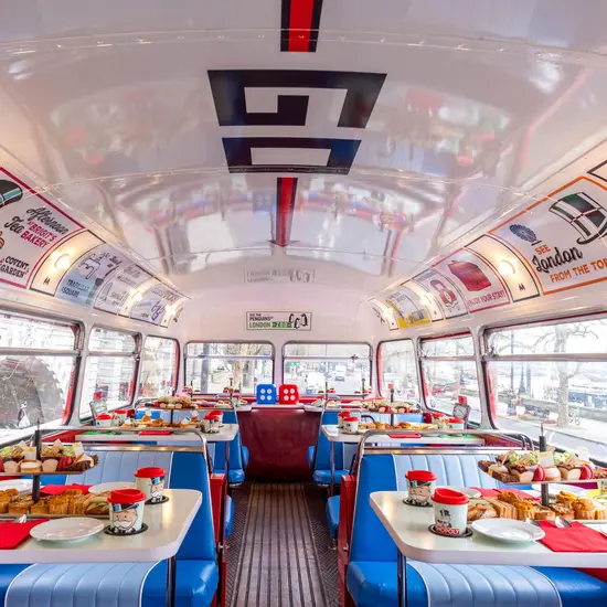 Monopoly London Tour Afternoon Tea Bus 4