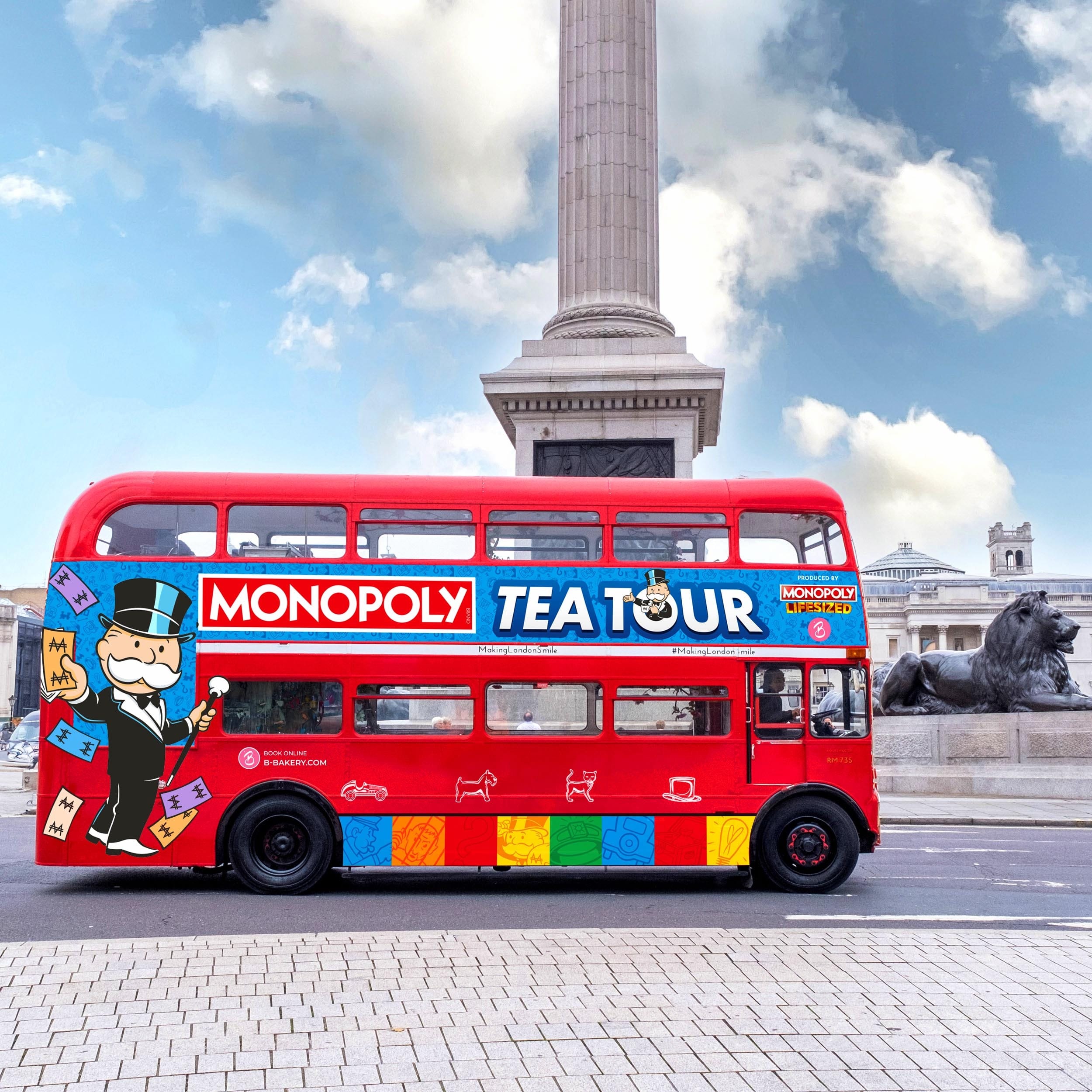Museums to see in London: National Gallery on MONOPOLY Bus Tour
