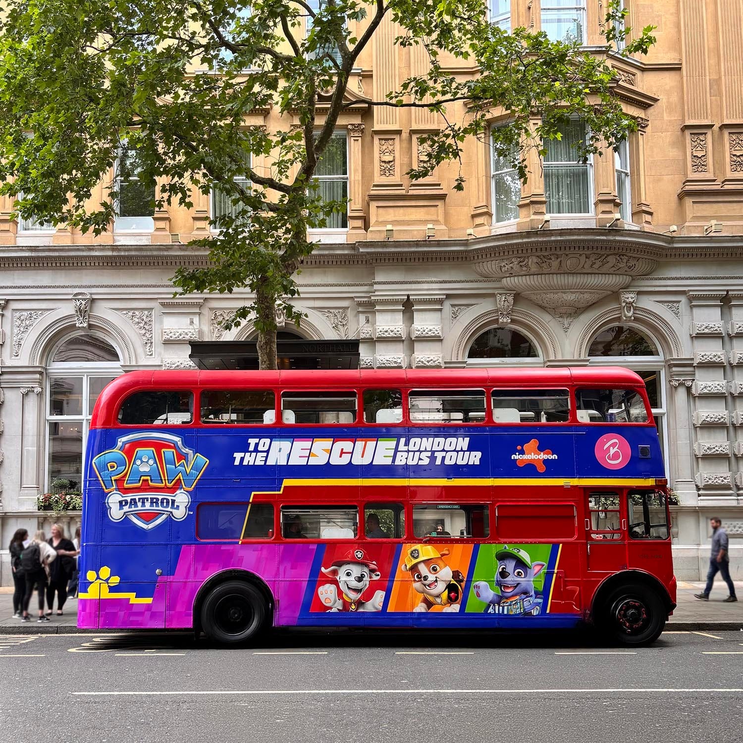 Unique Tours of London with PAW Patrol London Bus Tours