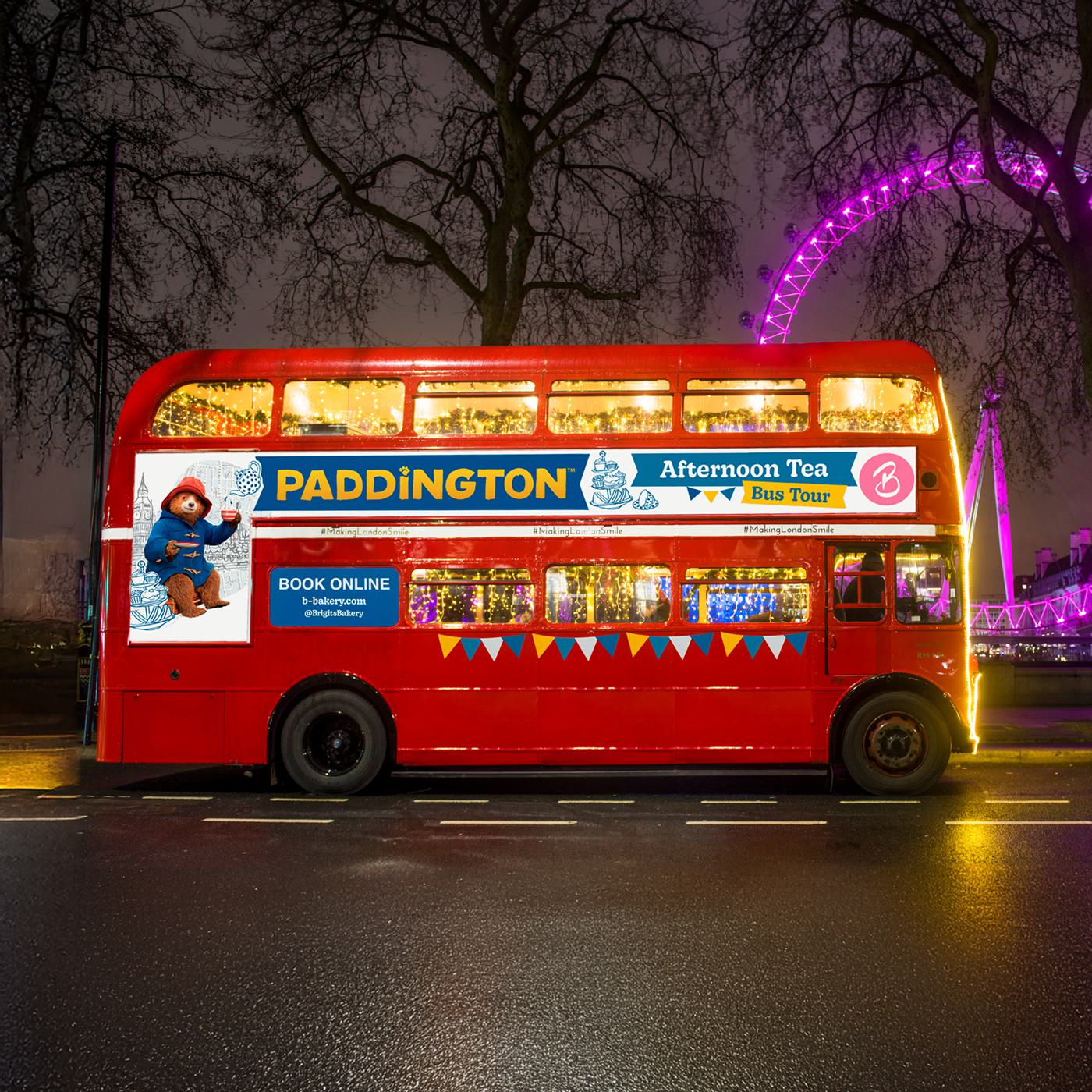 New Years in London: Paddington Afternoon Tea Bus Tour
