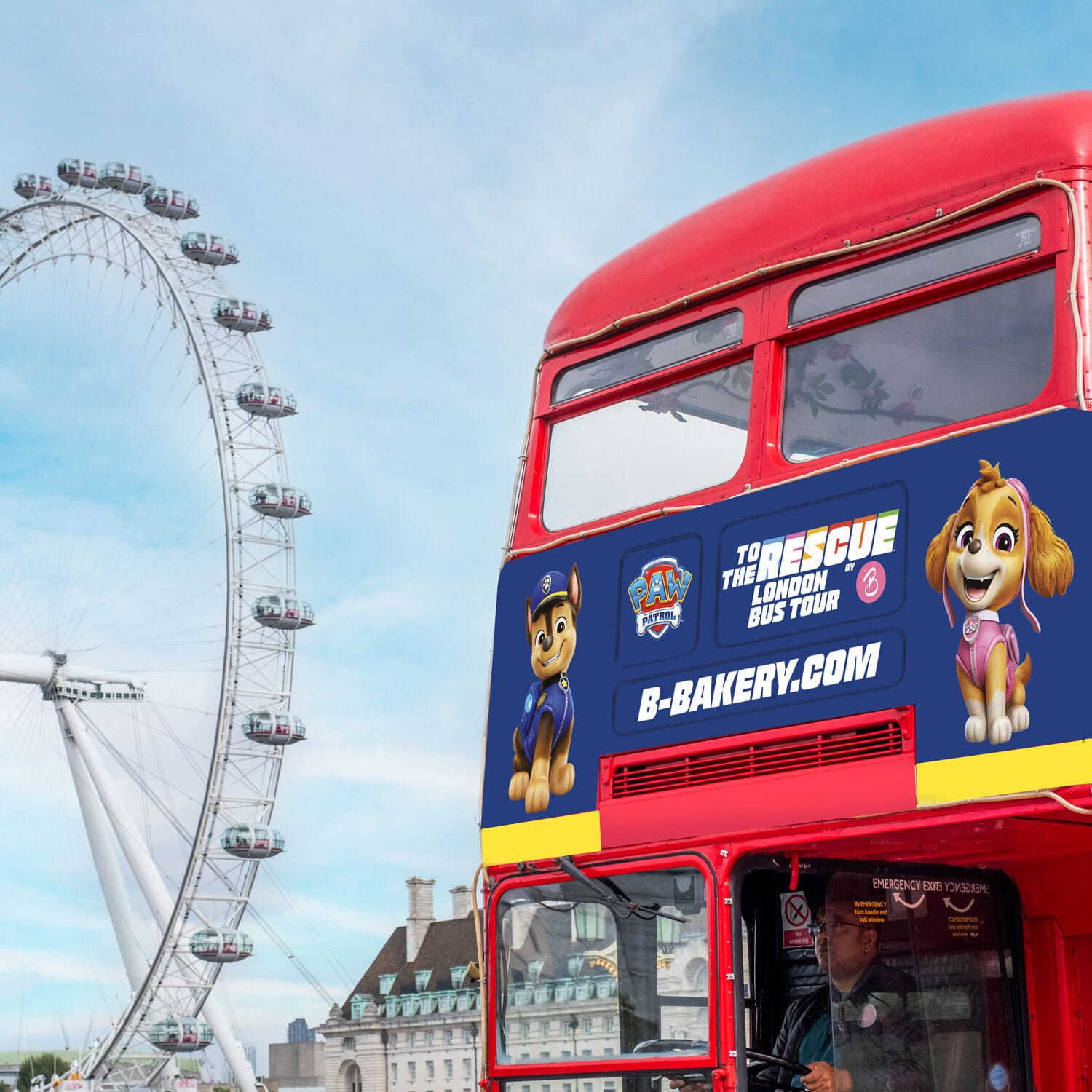 Museums to see in London: PAW Patrol Bus tour