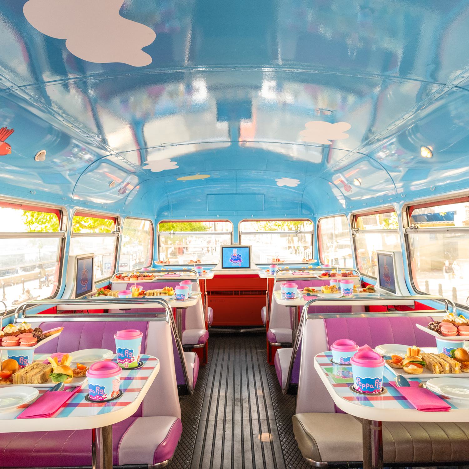 Childrens Tea Party - Peppa Pig Bus Tour