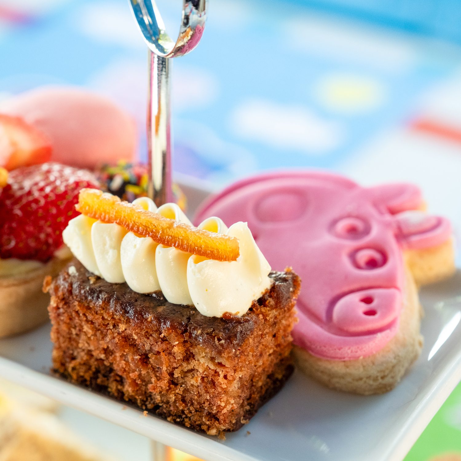 Peppa Pig Party Bus Hire - Afternoon Tea Menu