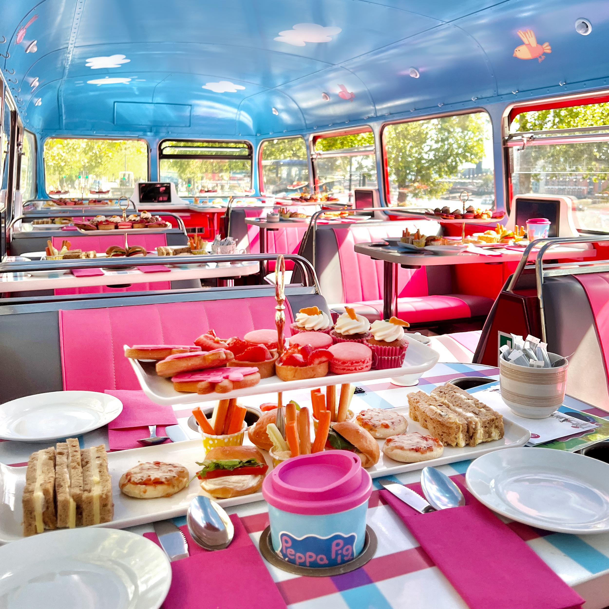Gluten free Afternoon Tea at Brigit's Bakery: Peppa Pig Bus Tours