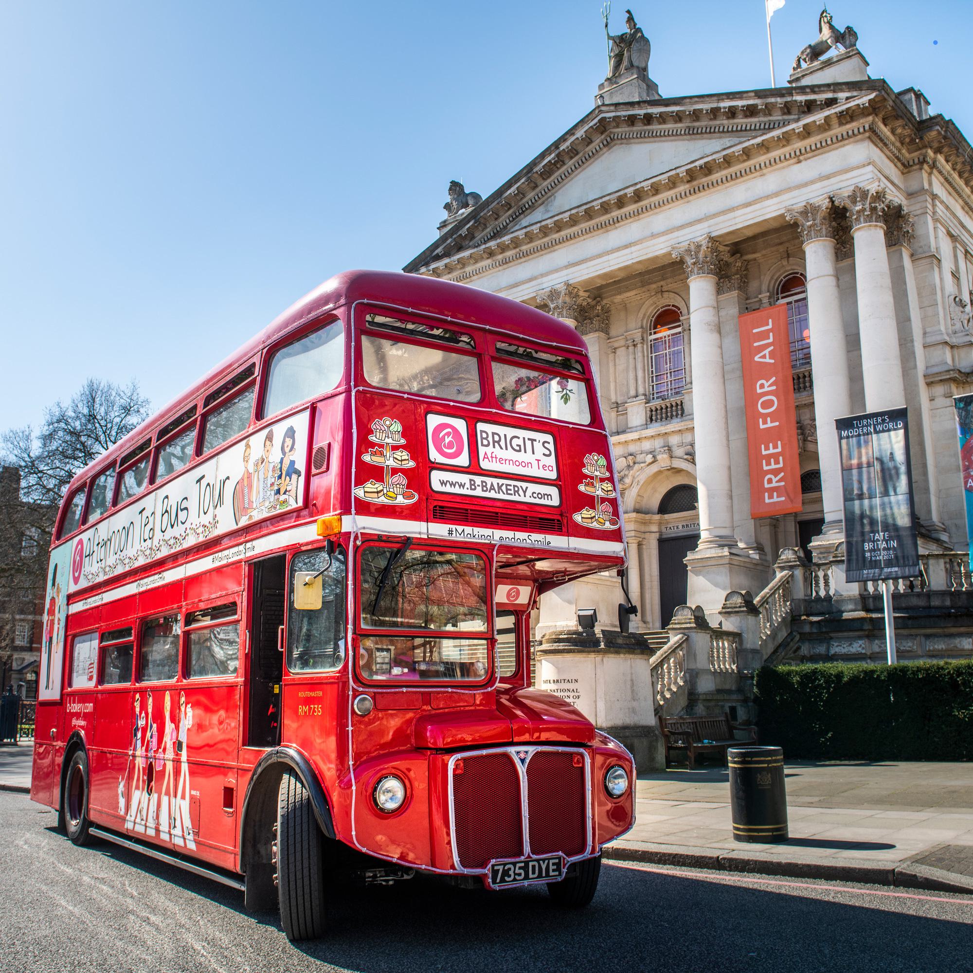 Things to do in London in May & June: Classic Afternoon Tea Bus Tour