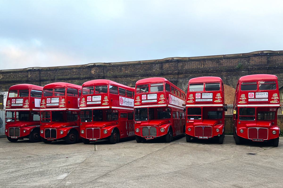 Corporate Events London: Hire a Routemaster Afternoon Tea Bus