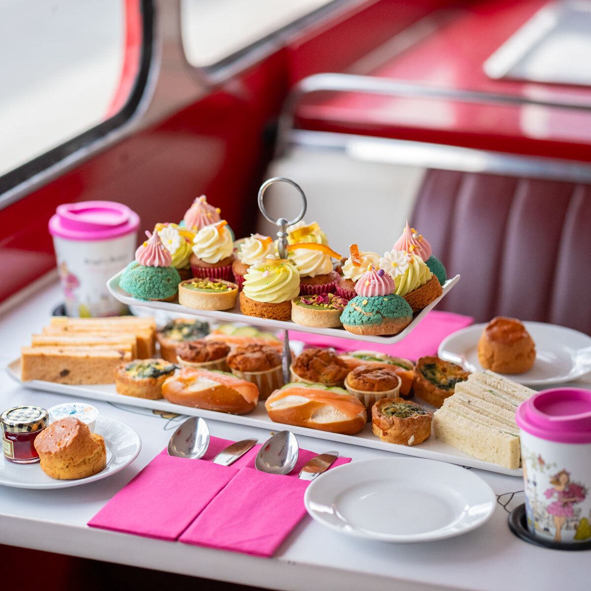 Great British Bus Tour experiences with Brigit's Bakery - Classic Afternoon Tea