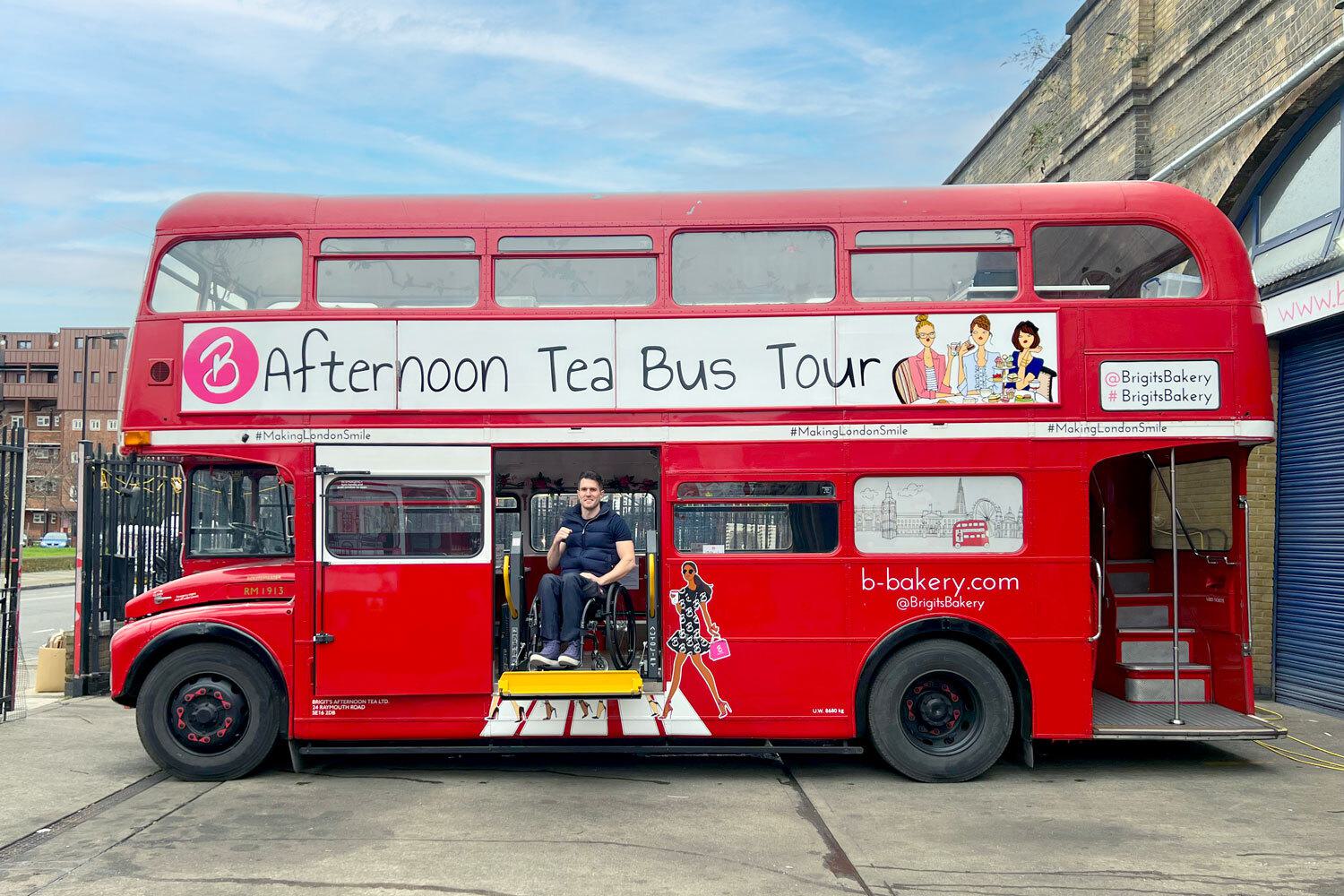 Corporate Events London - Wheelchair-friendly Routemaster bus